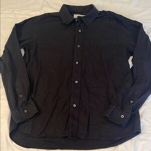 Buck Mason Black Casual Button Down Shirt